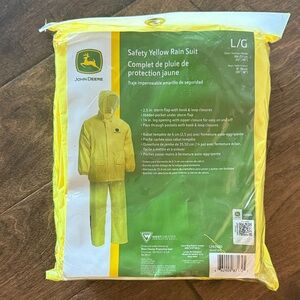 John Deere Men’s Yellow Safety Rain Suit